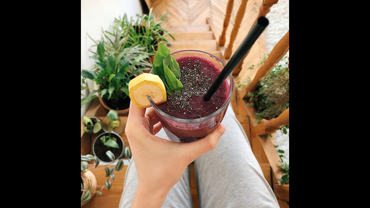 The Best blueberry Smoothie