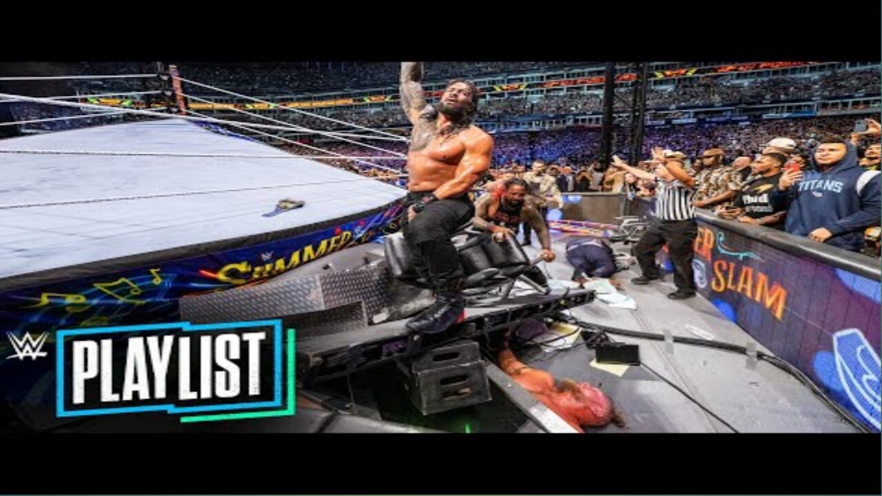 Final moments of 7 SummerSlam rematches- WWE Playlist