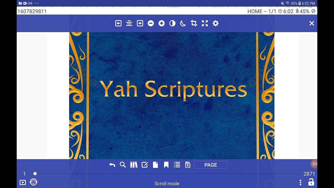 Scriptures of Yah - Single Column - Restored Names Scriptures - 1st Edition Free Download