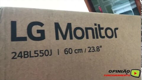 Unbox Monitor LG 24BL550J Full HD - Opinião e Funcionamento! com #Eoroper e #Pai_eoroper