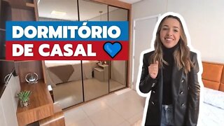 Tour Pelo Quarto de Casal Planejado e Decorado com Closet e Suíte (Tendências e Inspirações)