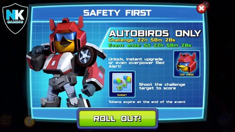 Angry Birds Transformers 2.0 - Safety First - Day 1 - Featuring Mirage