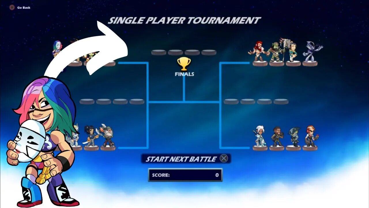 BRAWLHALLA TOURNAMENT with ASUKA (WWE)