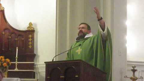 Fr Leonard Mary Homily during mass at St Joseph Parish 10 30 part 2 of 4