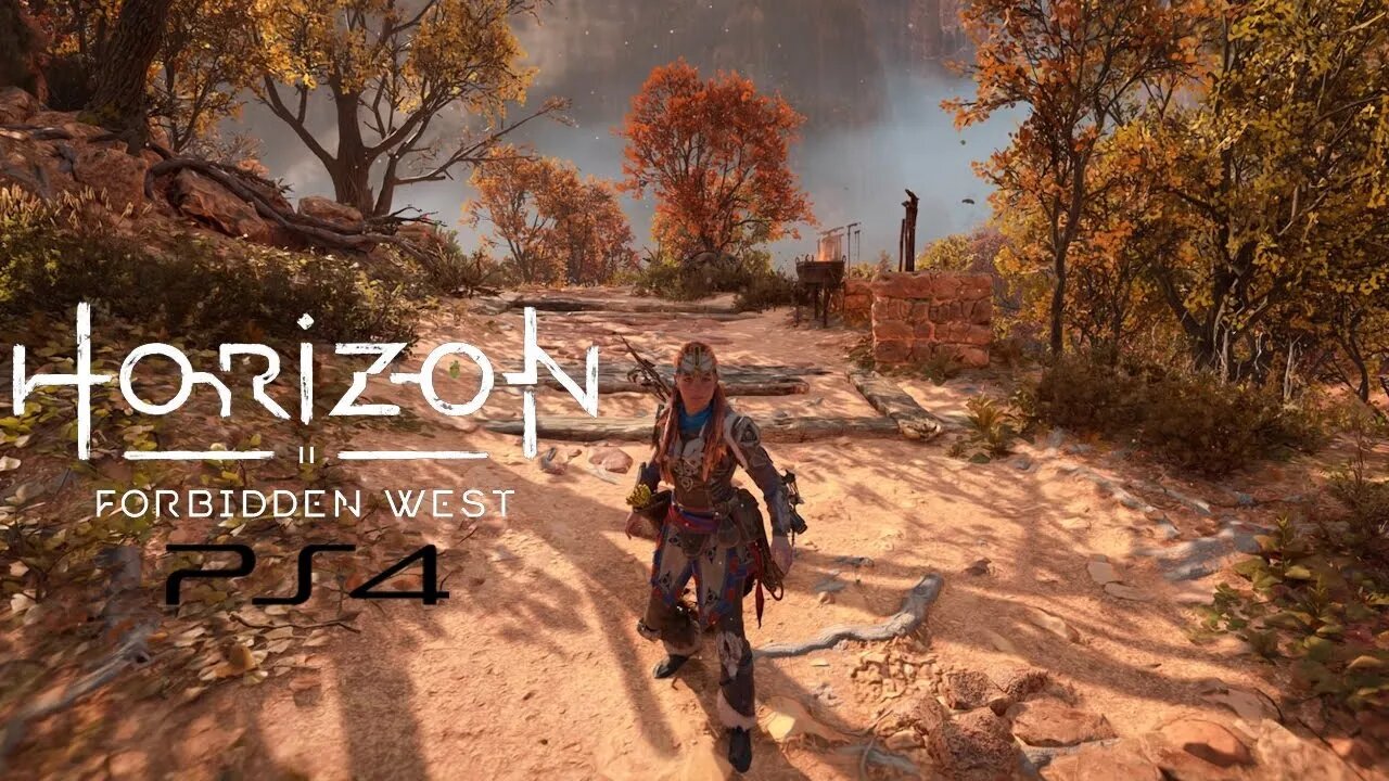 Horizon Forbidden West - PS4 Free Roam Gameplay