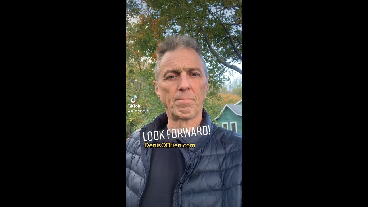 Look forward and plan your future