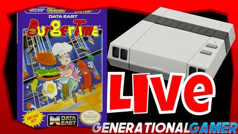 retroUSB AVS: Let's Play BurgerTime (Live)