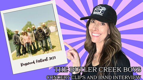 The Butler Creek Boys, Concert Clips and Interview