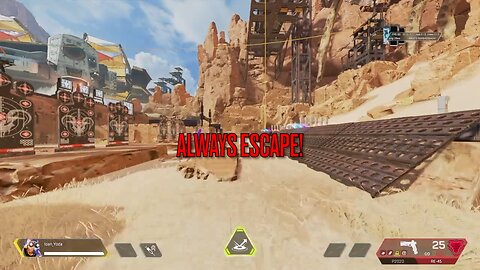 How to ALWAYS ESCAPE a battle in Apex Legeds