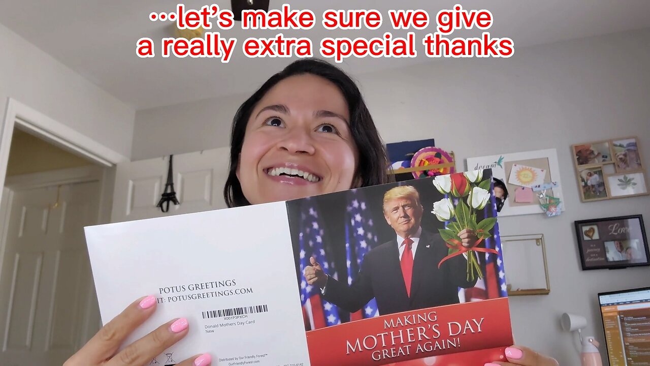 This one’s for the moms!! 🇺🇸💖👩‍👧‍👦 #trumpmothersdaycard #amazonfinds