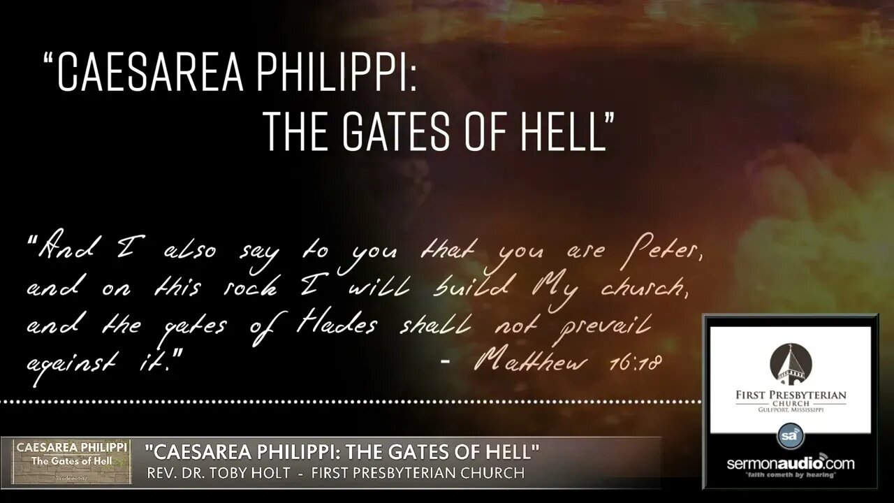 "Caesarea Philippi: The Gates Of Hell"