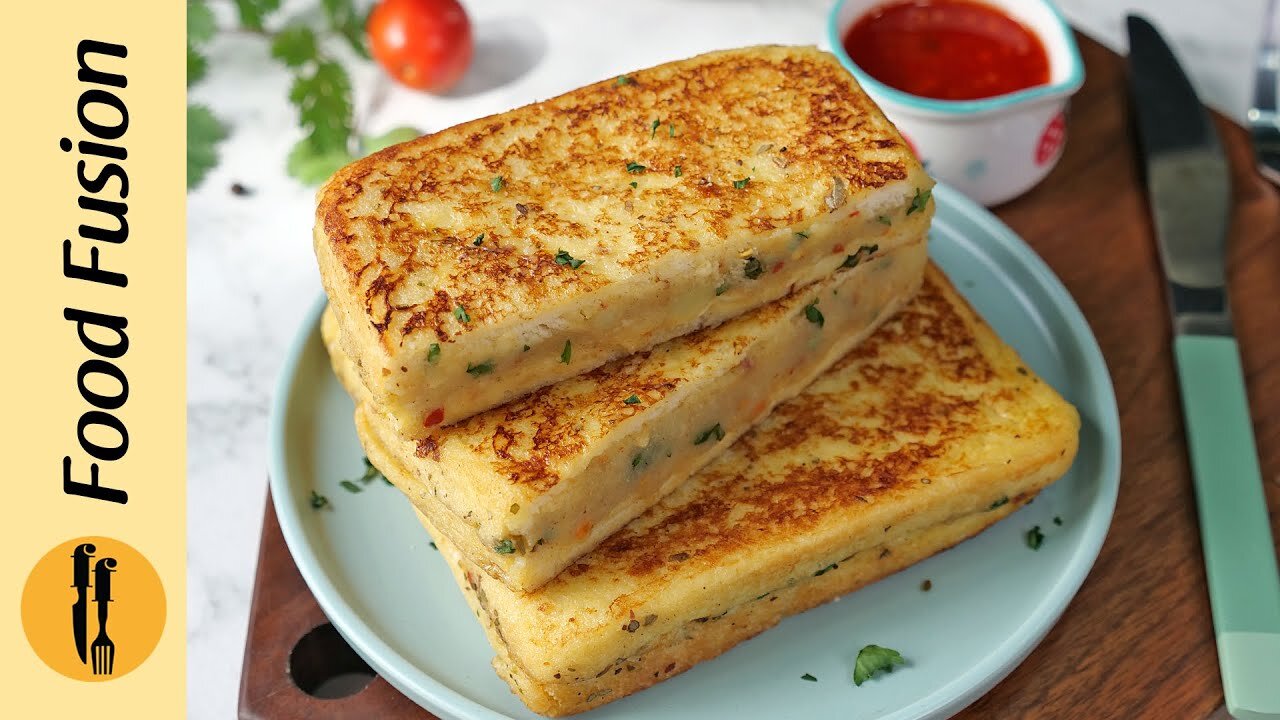 Mashed Potato French Toast Recipe by Food Fusion