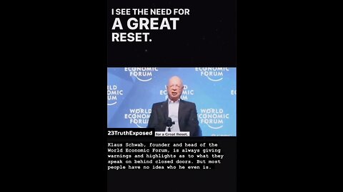 Klaus Schwab: The Mastermind of a New World Order