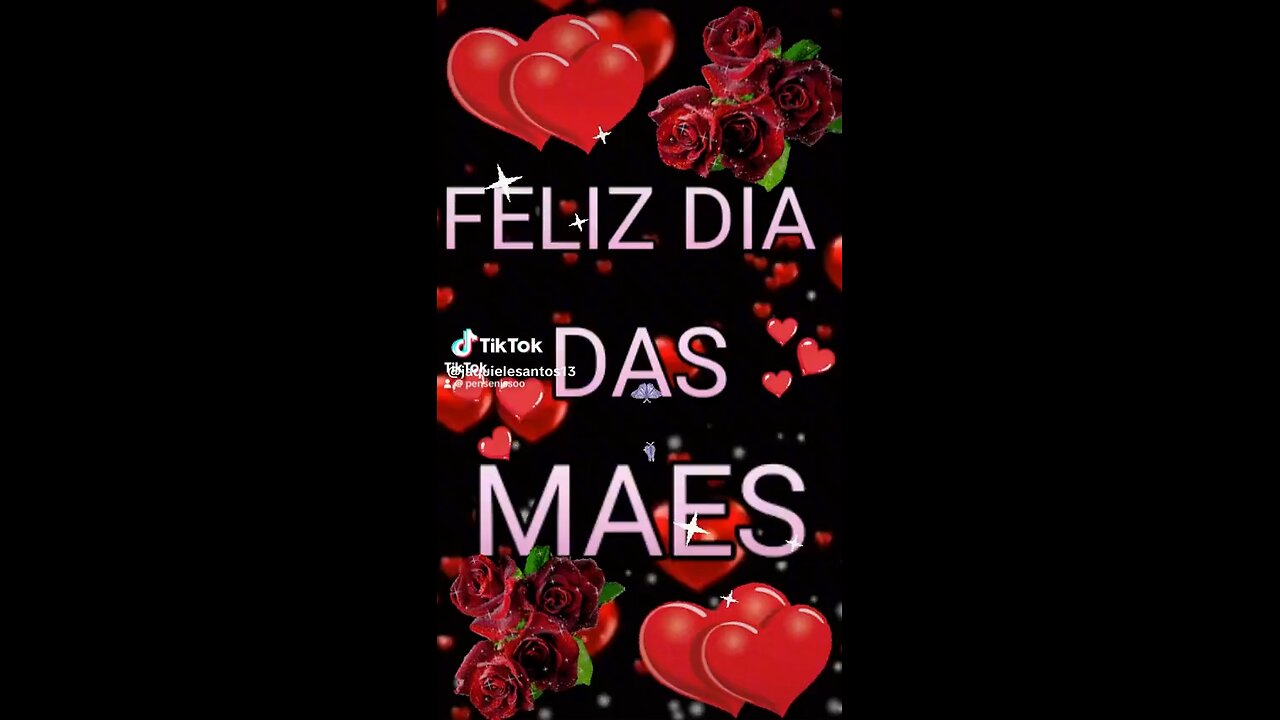 Feliz dia das mães