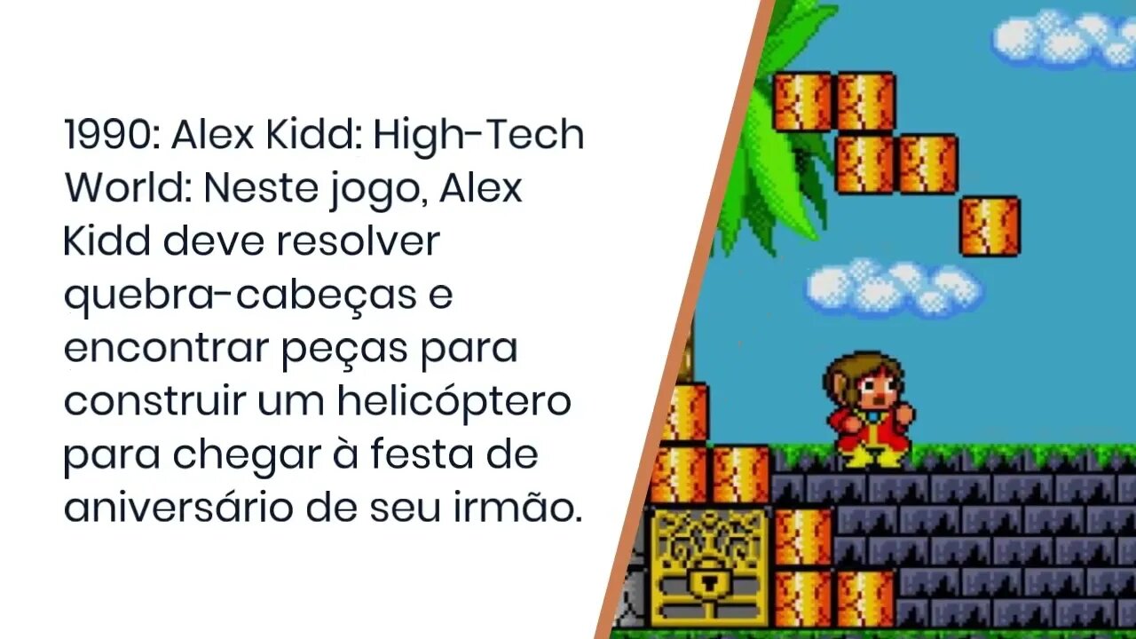 Alex Kidd - Game História