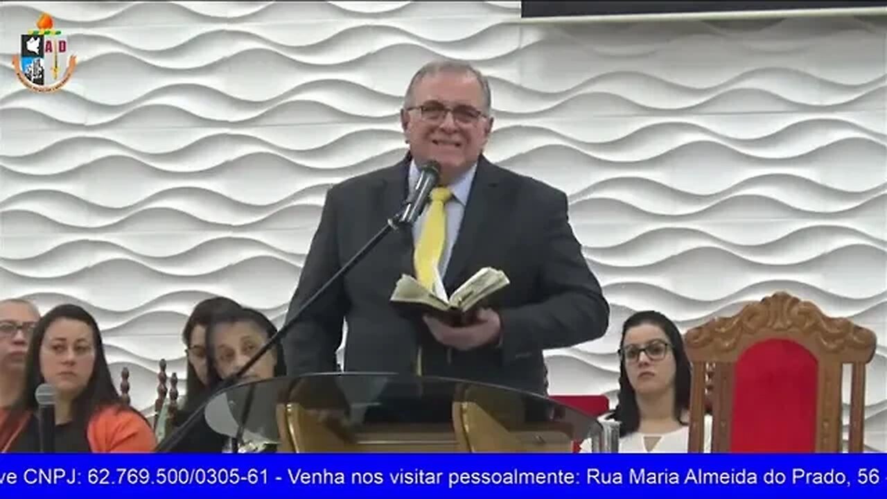 O PERFIL DA MULHER RECOMENDÁVEL | PR. JOSÉ PRADO VEIGA | ROMANOS 16: 1, 2 | AD BELÉM INDIANÓPOLIS