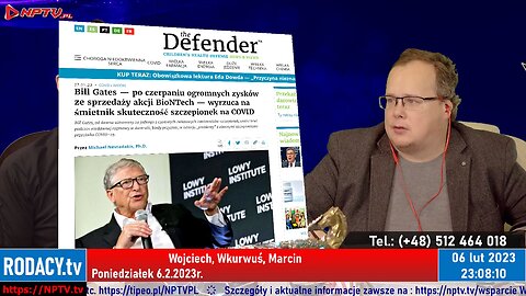 Poniedziałek - Wojciech Olszański obecny! Osadowski NPTV (06.02.2023)