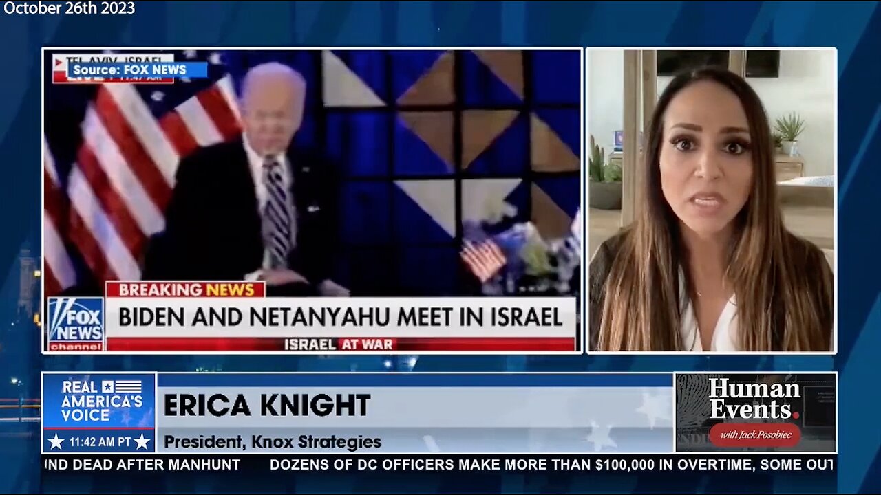 Erica Knight | "When DOD's Biggest Job Is Fighting the Weather. When the FBI Knows About Active Shooters, Yet They Would Rather Prosecute Moms In the PTA. The World Knows. They Smell Our Weakness And They Are Going to Strike." - Erica Knigh