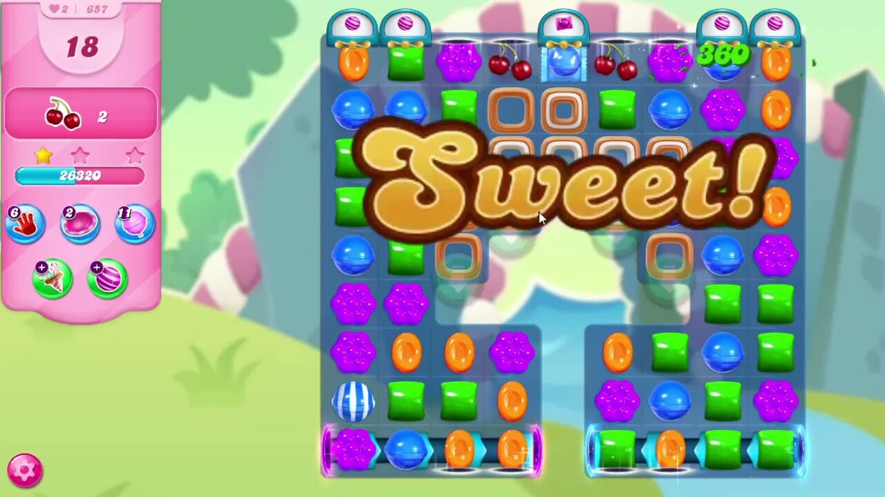 Candy Crush Saga Level 657