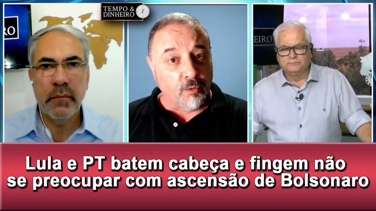 Lula e PT batem cabeça e fingem não se preocupar com ascensão de Bolsonaro