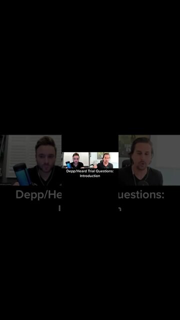 Johnny Depp and Amber Heard Trial Questions With @Steven Crowley #shorts