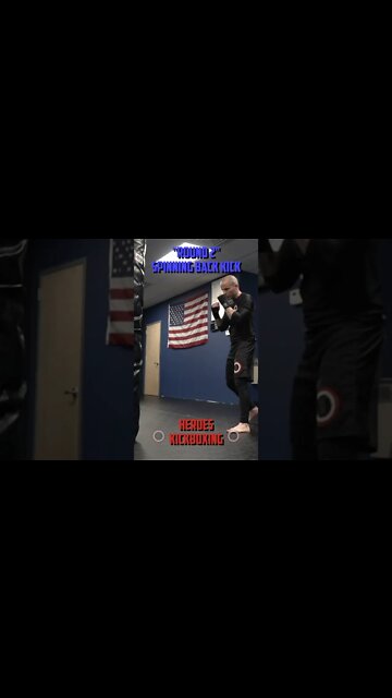 Heroes Training Center | Kickboxing & MMA "How To Throw A Round 2 & Spinning Back Kick" | #Shorts