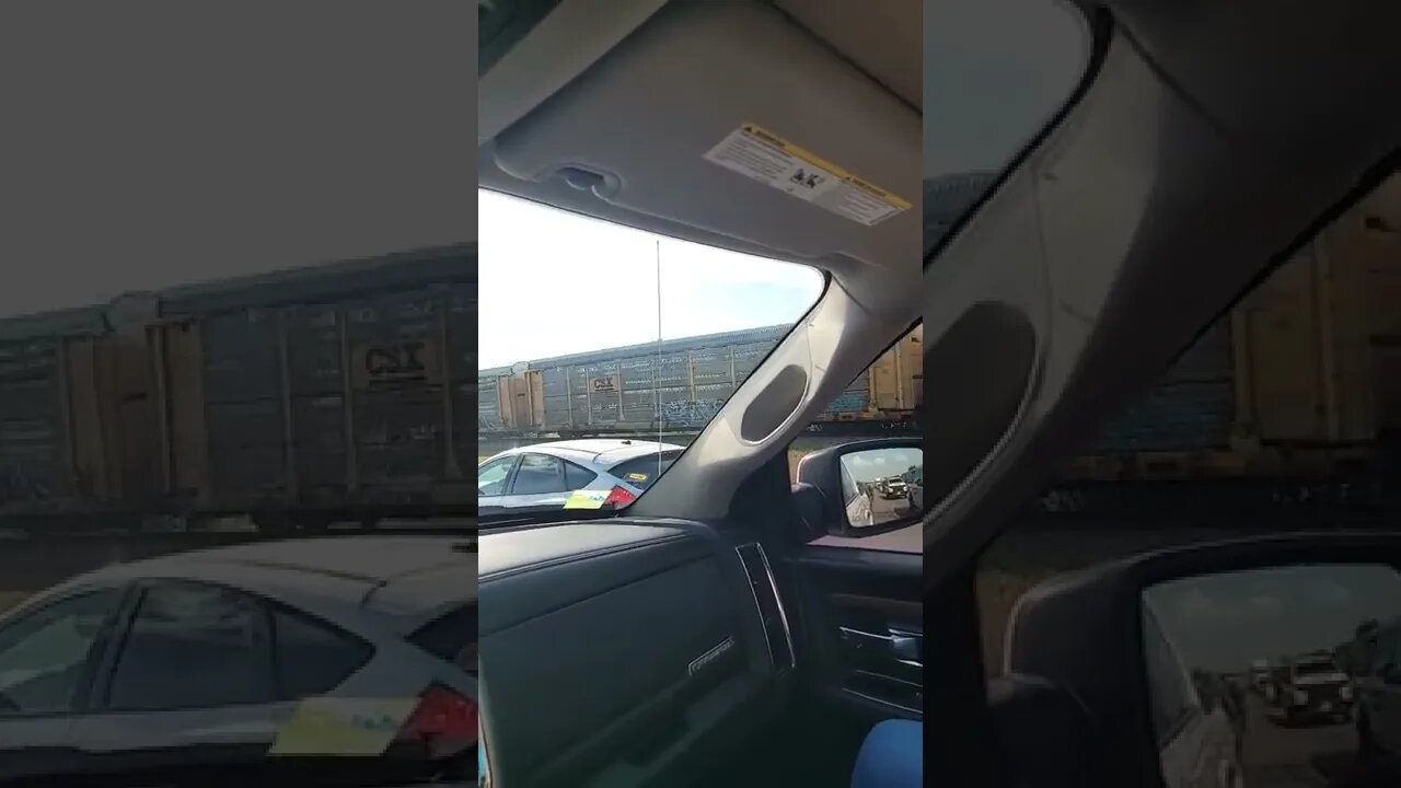 train rolling by. #train #random #shorts