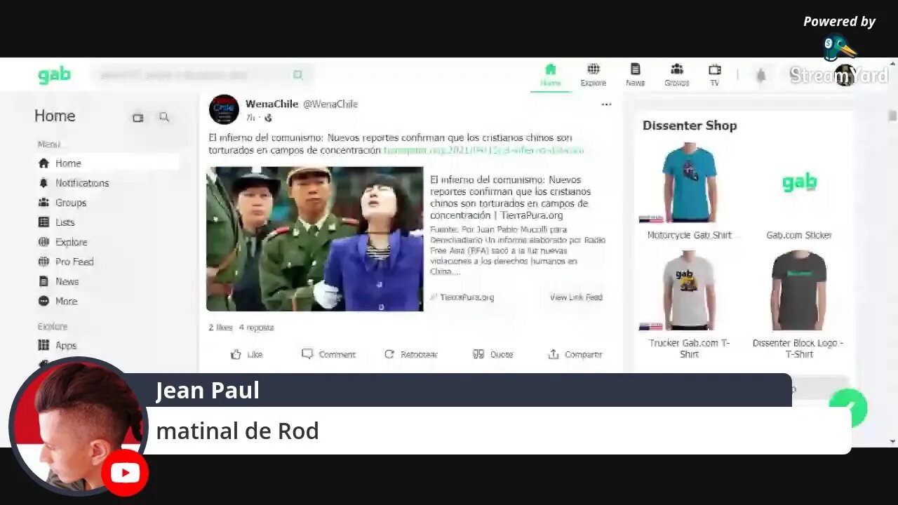 Info Rod De Trasnoche 16 de Abril 2021