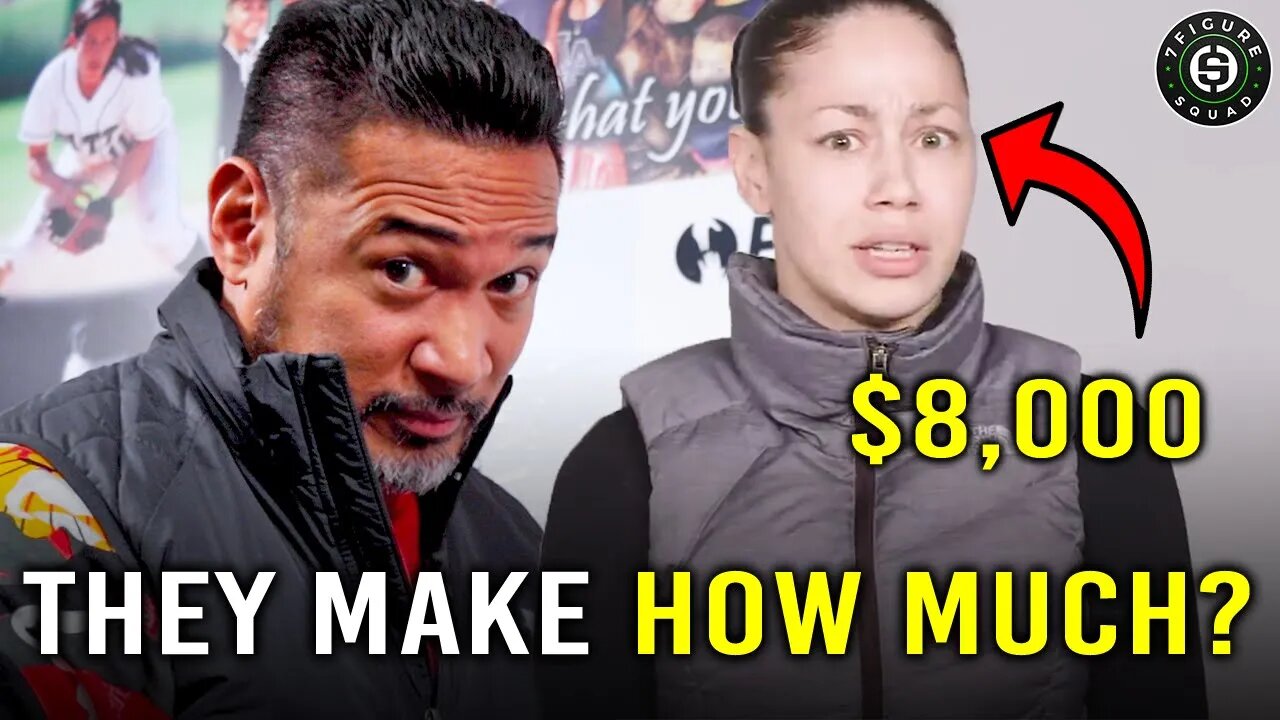 Millionaire Reaction to 100 People Reveal How Much Money They Make