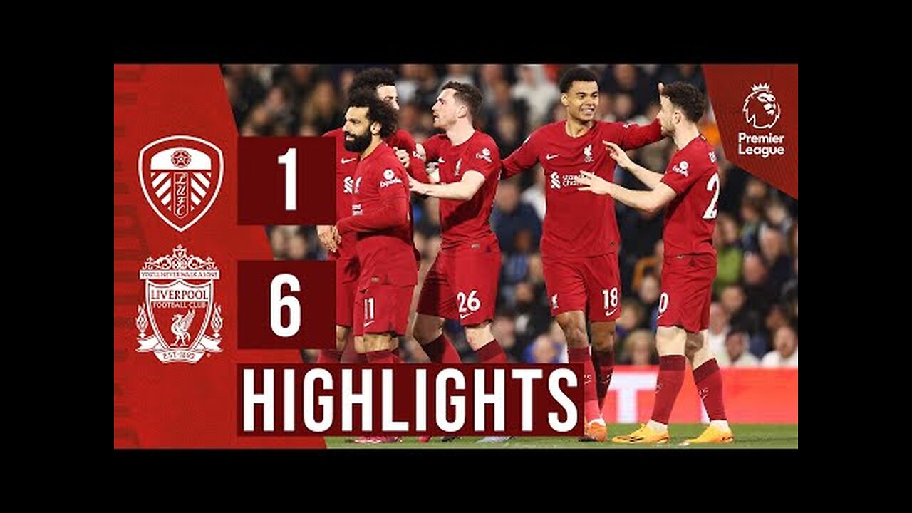 HIGHLIGHTS: Leeds United 1-6 Liverpool | Salah & Jota double in emphatic display!