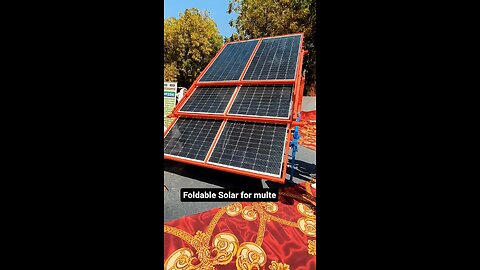 FOLDABLE SOLAR PANEL