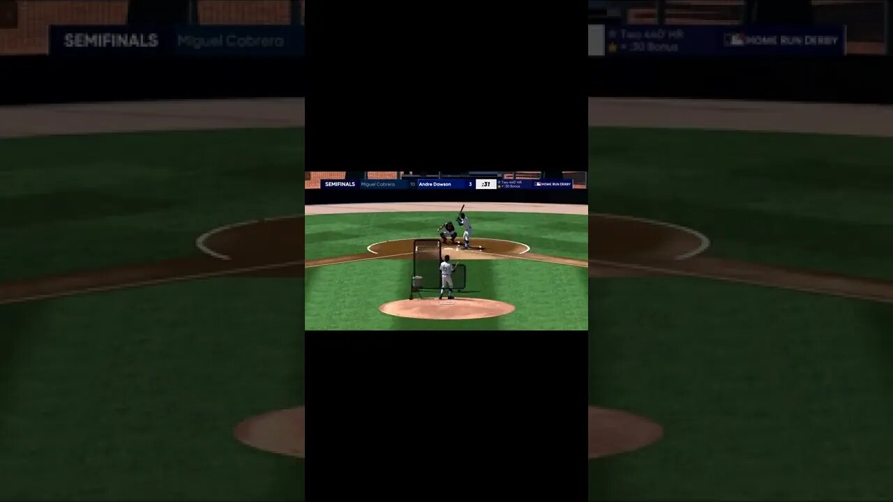 Andre Dawson Homerun Debry MLB The Show 22 #shorts