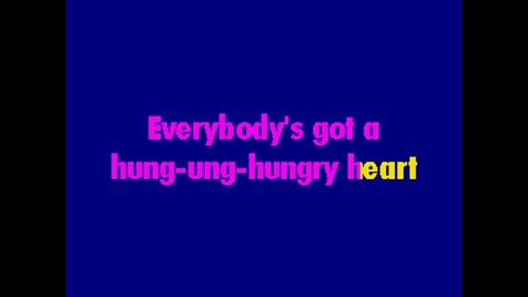 Springsteen, Bruce Hungry Heart