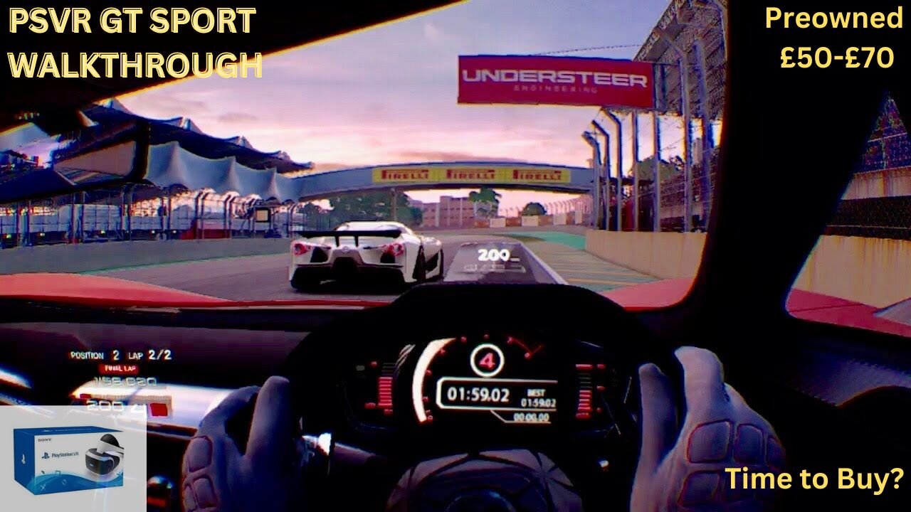 PSVR - GRAN TURISMO - WALKTHROUGH - LOGITECH G29