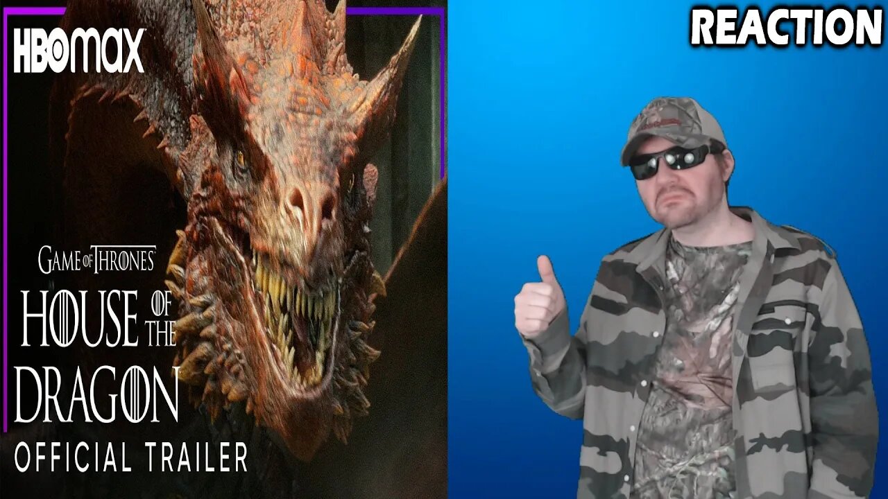 House Of The Dragon - Official Trailer - HBO Max REACTION!!! (BBT)