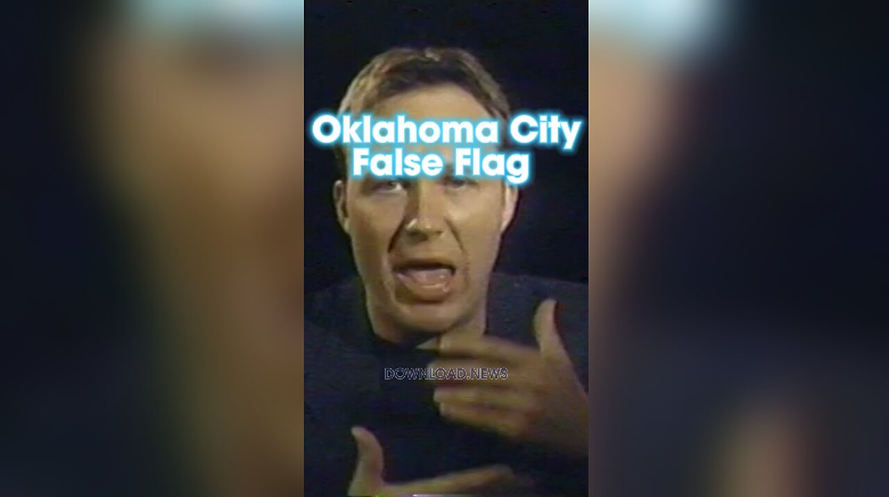 Alex Jones: Bill Clinton Used The Oklahoma City Bombing False Flag To Get Reelected - 1990s