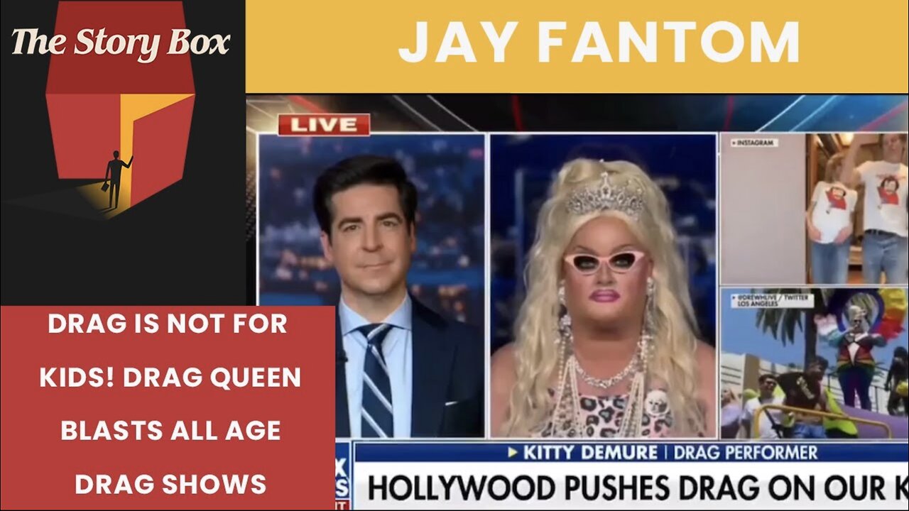 "Drag is Not For Kids" Drag Queen BLASTS All Age Drag Shows