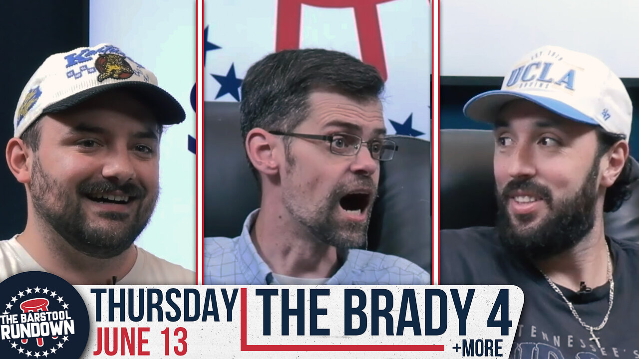 Dave Portnoy Bails on Tom Brady HOF Induction - Barstool Rundown - June 13th, 2024