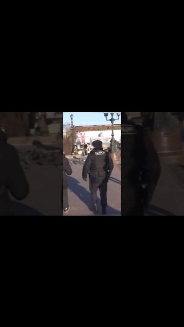 Задержания полицией на Пушкинской площади в Москве