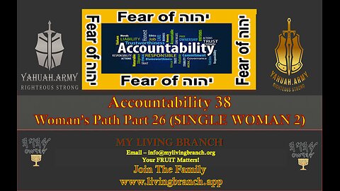 03-31-2024 Accountability Part 38 Woman's Path Single Woman Part Two