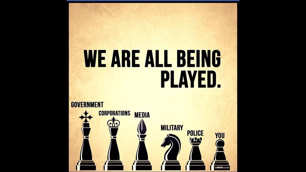 WE CAN NO LONGER LIVE LIKE PAWNS IN THEIR GAME....