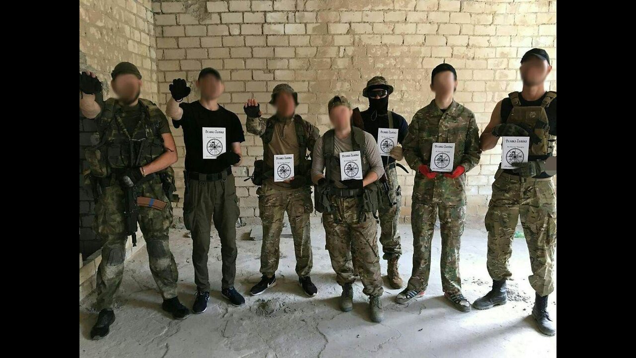 Ukrainian Nazi group Karpatska Sich, translated to Ukrainian the New Zealand shooter