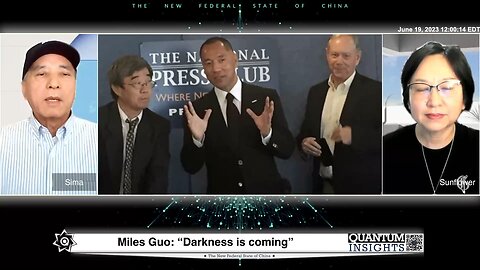 Miles Guo: “Darkness is coming”