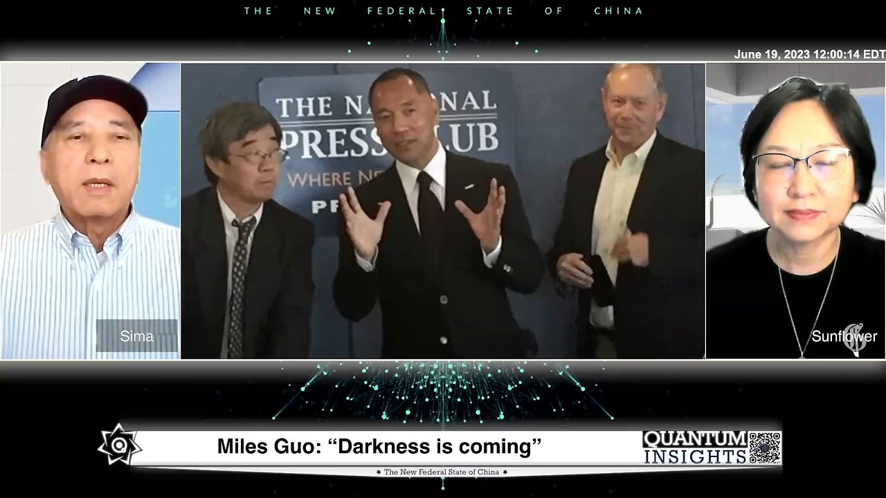 Miles Guo: “Darkness is coming”