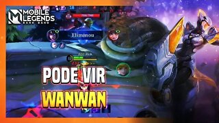 ESSA HEROÍNA É O MAIOR COUNTER DA WANWAN, VOCÊ PRECISA TESTAR | MLBB