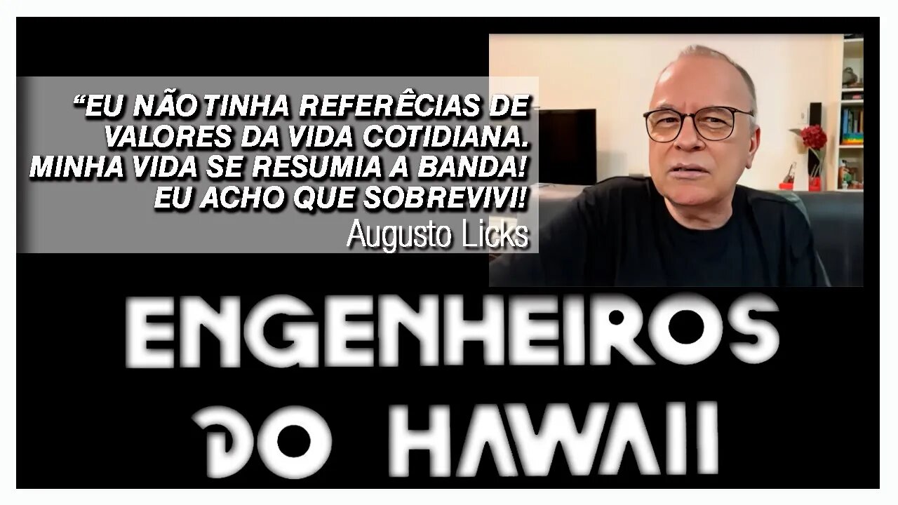 Relato Emocionante de Augusto Licks sobre sua saída dos Engenheiros do Hawaii | @julioettore