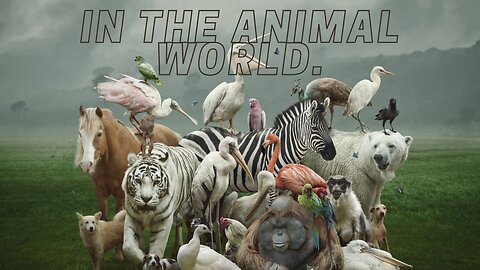 In the animal world.