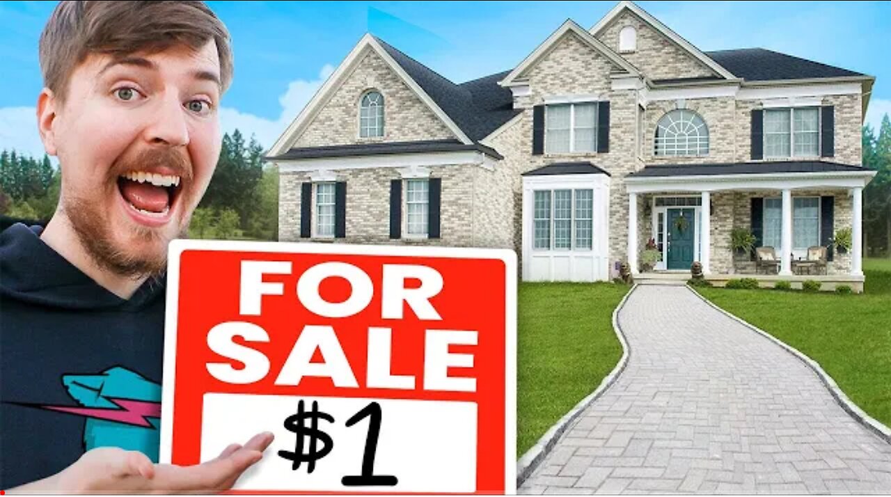 I Sold My House For 1$.Mr beast.