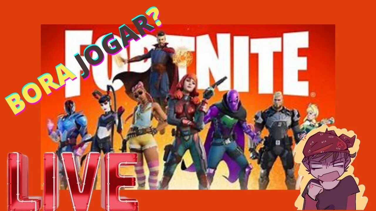 Ao Vivo Fortnite com os inscritos Sorteio de Skins 80 Likes Rifa Prêmio de R$ 150,00