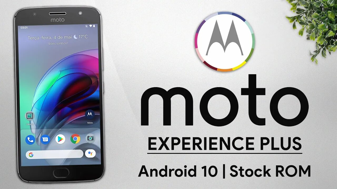 Moto Experience+ com Android 10 para Moto G5S Plus/Moto G5! | STOCK ROM CUSTOMIZADA!